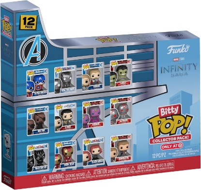 Picture of Funko Bitty Pop! Marvel: Infinity Saga - 12 Piece Multipack | Official Superheroes Merch - Collectible Toy - Birthday Gift Idea for Fans and Collectors