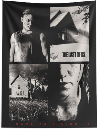 Picture of Northwest Playstation The Last Of Us Woven Wall Hanging, Fabric Poster Wall Art, 40x57 inches OEKO-TEX STANDARD 100