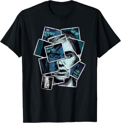 Picture of The Last of Us Part II Ellie You Can't Stop This Portrait T-Shirt