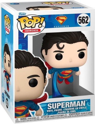 Picture of Funko POP! Movies: DC Superman (2025) | Official Superheroes Merch - Collectable Vinyl Figurine for Shelf Display - Birthday Gift Idea for Fans and Collectors