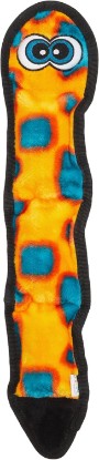 Picture of Outward Hound Durablez Tough Chew Plush Squeaky Dog Toy, Snake, 24.5" | Jumbo Squeaker, Durable for Rowdy Play, No Stuffing, Less Mess, Interactive Fetch & Toss, Tough Chewers, Dogs & Puppies