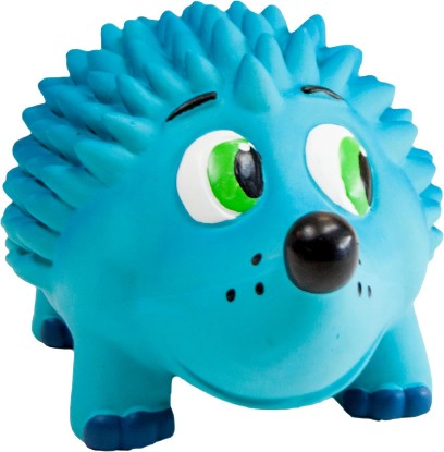 Picture of Outward Hound Tootiez Hedgehog Grunting Latex Rubber Dog Toy for Large Dogs, 4" x 7", Squeaky Interactive Dog Toy for Gentle Chewers
