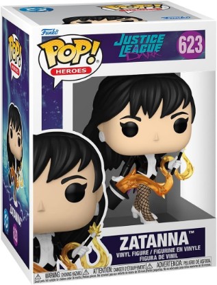 Picture of Funko POP! Heroes: Justice League Dark - Zatanna - DC Comics | Official Merch - Collectable Vinyl Figurine for Shelf Display - Birthday Gift Idea for Fans and Collectors