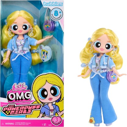 Picture of LOL Surprise OMG The Powerpuff Girls Doll - Bubbles