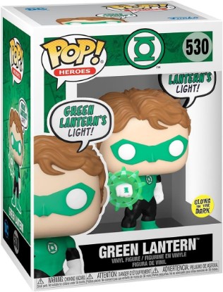 Picture of Funko POP! DC Heroes: Green Lantern (Beware) - Glow in the Dark | Official Superheroes Merch - Collectable Vinyl Figurine for Shelf Display - Birthday Gift Idea for Fans and Collectors