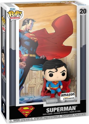 Picture of Funko Pop Comic Cover: DC - Superman 85th Anniversary - DC Comics - Amazon Exclusive - Collectable Vinyl Figure - Gift Idea - Official Merchandise - Toys for Kids & Adults