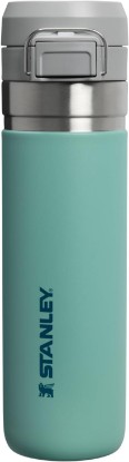 Picture of STANLEY Quick Flip GO Bottle, 24 oz, Spring Green | Push Button Lid | Packable for Travel and Sports | Leakproof Water Bottle | Insulated Stainless Steel | BPA-Free