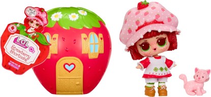 Picture of LOL Surprise Loves The World of Strawberry Shortcake Tots with Scented Dolls, Pets, and Transforming Strawberry House Playset – Gift for Kids Ages 4+