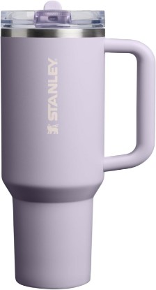 Picture of STANLEY Quencher ProTour Flipstraw Tumbler, 40 oz, Purple Dust | Built-In Straw & Handle | Cupholder Compatible for Travel | Leakproof Insulated Stainless Steel Cup | BPA-Free Recycled Claim Standard Blended