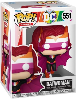 Picture of Funko POP! Heroes: Pride - Batwoman - DC Comics | Official Superheroes Merch - Collectable Vinyl Figurine for Shelf Display - Birthday Gift Idea for Fans and Collectors