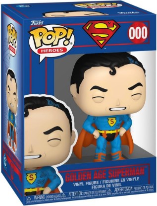 Picture of Funko Pop! Heroes: Shield Through the Ages - Golden Age of Superman - DC Comics - Collectable Vinyl Figure - Gift Idea - Official Merchandise - Toys for Kids & Adults - DC Comics Fans