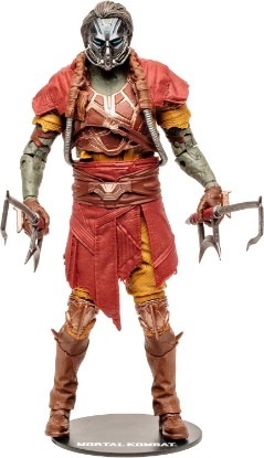 Picture of McFarlane Toys Mortal Kombat 7IN Figures WV10 - KABAL (Rapid RED) | Mortal Kombat 7 Inch Action Figure Wave 10 - Kabal Rapid Red