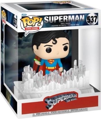 Picture of Funko POP! Deluxe: DC Comics: Superman (1978) - Fortress of Solitude | Official Superheroes Merch - Collectable Vinyl Figurine for Shelf Display - Birthday Gift Idea for Fans and Collectors