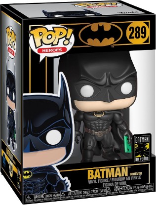 Picture of Funko POP! Heroes: DC Comics - Batman 80th (1995) | Official Merch - Collectable Vinyl Figurine for Shelf Display - Birthday Gift Idea for Fans and Collectors