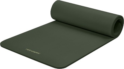Picture of Retrospec Solana Yoga Mat Thick 1/2in Non-Slip Workout Mat with Nylon Strap - 72x24in Exercise Mat for Pilates, Stretching & Fitness - BPA Free, Easy Clean