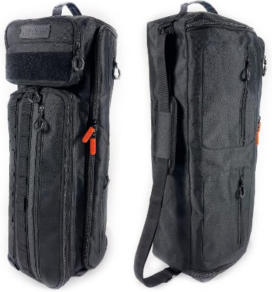 Picture of Fitdom Yoga Mat Bag for Women & Men, Large Yoga Gym Duffle with Mat Holder | Expandable Pocket Fits 2 Yoga Blocks with Spacious Storage & Multiple Pockets for Yoga Mats, Pilates, Gym & Workout Gear