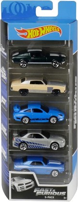 Picture of Hot Wheels Fast and Furious 5 Pack Vehicles
