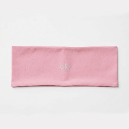 Picture of Alo Conquer Performance Headband by Alo Yoga (Pink)