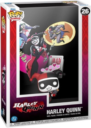 Picture of Funko POP! Comic Cover: Batman Adventures - Mad Love | Official Merch - Collectable Vinyl Figurine for Shelf Display - Birthday Gift Idea for Fans and Collectors