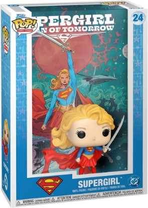 Picture of Funko POP! Comic Cover: DC - Supergirl | Official Merch - Collectable Vinyl Figurine for Shelf Display - Birthday Gift Idea for Fans and Collectors