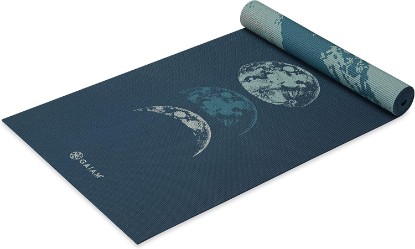 Picture of Gaiam Yoga Mat - Premium 6mm Print Reversible Extra Thick Non Slip Exercise & Fitness Mat for All Types of Yoga, Pilates & Floor Workouts (68" x 24" x 6mm Thick)