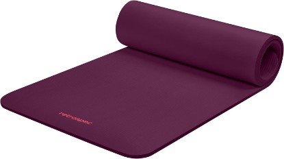 Picture of Retrospec Solana Yoga Mat Thick 1/2in Non-Slip Workout Mat with Nylon Strap - 72x24in Exercise Mat for Pilates, Stretching & Fitness - BPA Free, Easy Clean