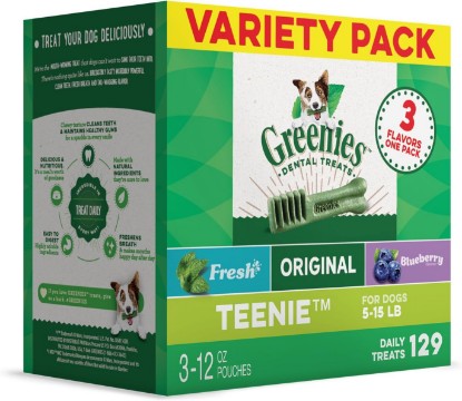 Picture of Greenies 3-Flavor Variety Packs (3, 12oz Packs)