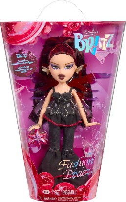 Picture of Bratz Fashion Pixiez Lina Collectible Fantasy Doll with Real Fashions and Accessories