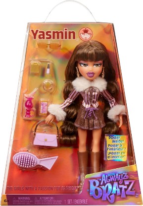 Picture of Alwayz Bratz Yasmin Fashion Doll with 10 Accessories and Poster