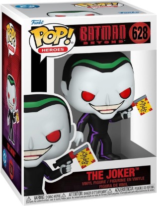 Picture of Funko POP! Heroes: Batman Beyond: Return of the Joker - Joker w/Gun | Official Merch - Collectable Vinyl Figurine for Shelf Display - Birthday Gift Idea for Fans and Collectors