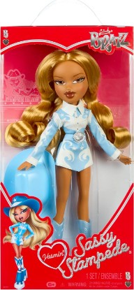 Picture of Bratz Sassy Stampede Yasmin Fashion Doll with Accessories: Western, Cowgirl Style Clothes & Accessory Pieces