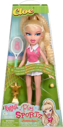 Picture of Bratz Play Sportz Cloe Fashion Doll with Accessories, Tennis