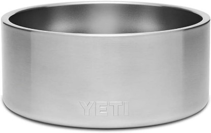 Picture of YETI Boomer 8, Stainless Steel, Non-Slip Dog Bowl, Holds 64 Ounces