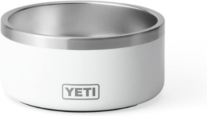 Picture of YETI Boomer 4, Stainless Steel, Non-Slip Dog Bowl, Holds 32 Ounces