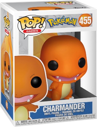 Picture of Funko POP! Games: Pokémon - Charmander | Official Merch - Collectable Vinyl Figurine for Shelf Display - Birthday Gift Idea for Fans and Collectors