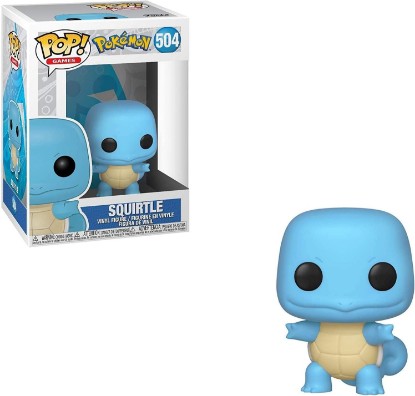 Picture of Funko POP! Games: Pokemon - Squirtle | Official Merch - Collectable Vinyl Figurine for Shelf Display - Birthday Gift Idea for Fans and Collectors