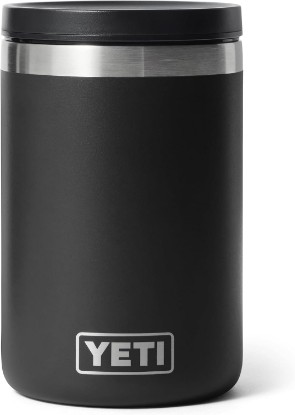 Picture of YETI Rambler 16 oz Food Jar, Vacuum Insulated, Stainless Steel, With Airtight Lid, Black