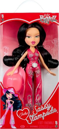Picture of Bratz Sassy Stampede Jade Fashion Doll with Accessories: Western, Cowgirl Style Clothes & Accessory Pieces
