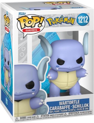 Picture of Funko Pop! Games: Pokemon - Wartortle - Collectable Vinyl Figure - Gift Idea - Official Merchandise - Toys for Kids & Adults - Video Games Fans - Model Figure for Collectors