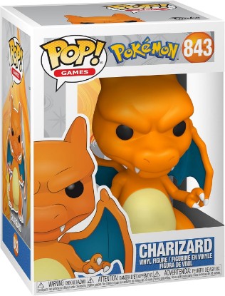 Picture of Funko POP! Games: Pokemon - Charizard | Official Merch - Collectable Vinyl Figurine for Shelf Display - Birthday Gift Idea for Fans and Collectors