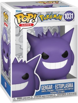 Picture of Funko POP! Games: Pokemon - Gengar | Official Video Games Merch - Collectable Vinyl Figurine for Shelf Display - Birthday Gift Idea for Fans and Collectors