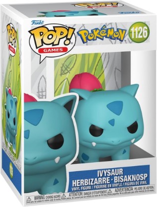 Picture of Funko POP! Games: Pokemon - Ivysaur | Official Merch - Collectable Vinyl Figurine for Shelf Display - Birthday Gift Idea for Fans and Collectors