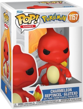 Picture of Funko POP! Games: Pokemon - Charmeleon | Official Merch - Collectable Vinyl Figurine for Shelf Display - Birthday Gift Idea for Fans and Collectors