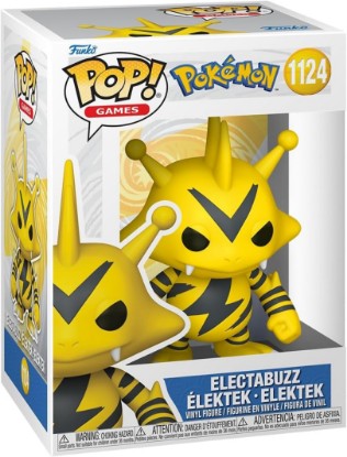 Picture of Funko Pop! Games: Pokemon - Electabuzz - Collectable Vinyl Figure - Gift Idea - Official Merchandise - Toys for Kids & Adults - Video Games Fans - Model Figure for Collectors and Display