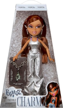 Picture of Bratz Charmz Yasmin Fashion Doll with Collectible Charm Bracelet