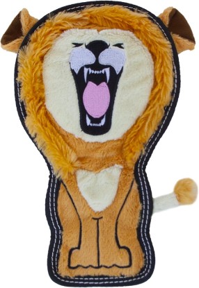 Picture of Outward Hound Tough Seamz Lion Plush Dog Toy, Medium