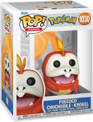 Picture of Funko POP! Games: Pokemon - Fuecoco - Crokel | Official Video Games Merch - Collectable Vinyl Figurine for Shelf Display - Birthday Gift Idea for Fans and Collectors