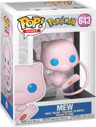 Picture of Funko POP! Games: Pokémon - Mew | Official Merch - Collectable Vinyl Figurine for Shelf Display - Birthday Gift Idea for Fans and Collectors