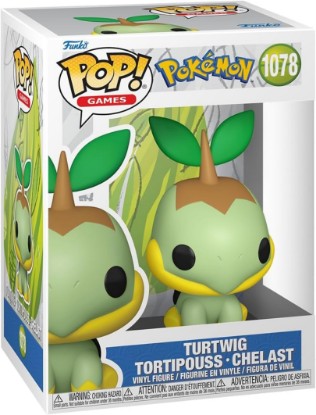 Picture of Funko POP! Games: Pokemon - Turtwig | Official Video Games Merch - Collectable Vinyl Figurine for Shelf Display - Birthday Gift Idea for Fans and Collectors