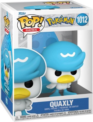 Picture of Funko POP! Games: Pokemon - Quaxly | Official Merch - Collectable Vinyl Figurine for Shelf Display - Birthday Gift Idea for Fans and Collectors